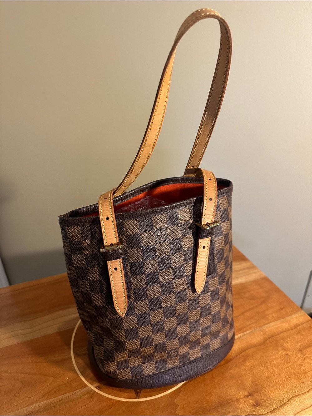 Authentic Louis Vuitton Mini Bucket Bag.